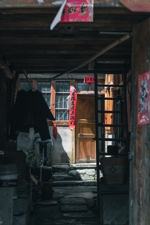 街拍-纪实-安顺-旧州-房屋 图片素材