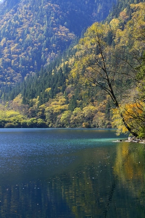 国道318-四川-九寨沟-旅游-原图 图片素材