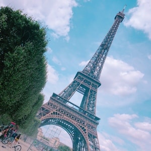 埃菲尔铁塔-法国-巴黎-高原-壁纸 图片素材