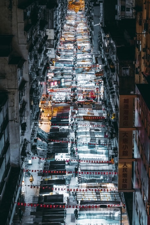 纪实-香港-夜景-城市-色彩 图片素材