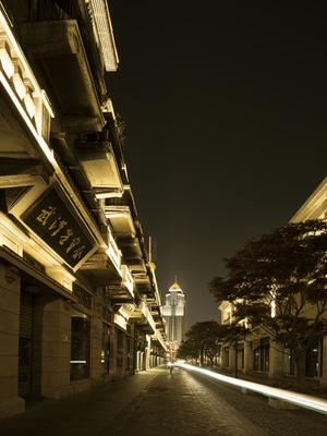 武汉市-名胜-风光-风景-夜色 图片素材