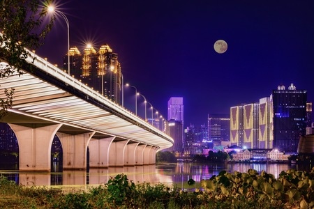 都市-灯-霓虹-风光-夜景 图片素材
