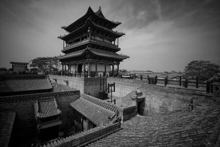 名胜-慢门-风光-风景-古镇 图片素材