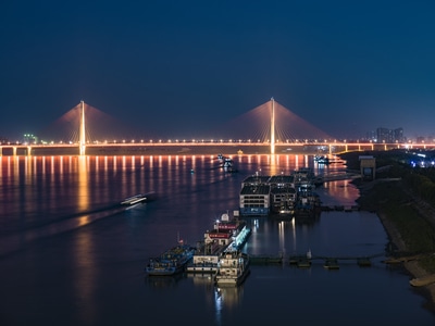 武汉市-风景-长爆-慢门-风光 图片素材