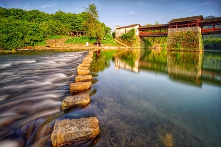 婺源-徽州-徽派-风景-风光 图片素材