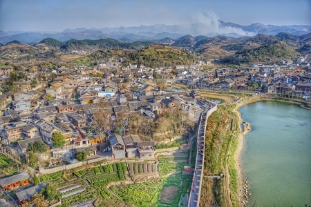 名胜-风景-风光-建筑-古镇 图片素材