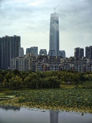 武汉市-风景-风光-慢门-武汉 图片素材