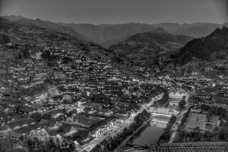 名胜-建筑-古镇-慢门-风景 图片素材