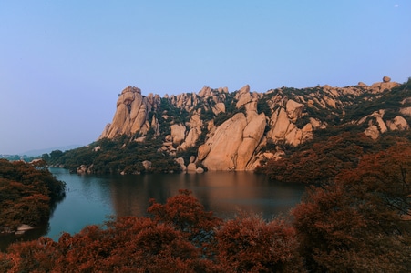 自然风光-名山-奇石-风景-慢门 图片素材