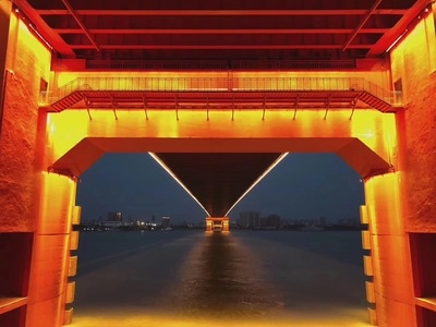城市-慢门-武汉市-武汉-夜景 图片素材