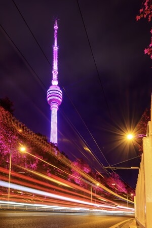 武汉市-夜色-夜景-城市风景-风光 图片素材