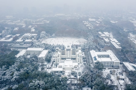 武汉大学-风光-色彩-旅行-大学 图片素材