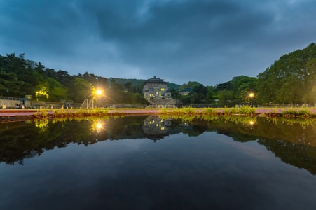 武汉-城市-武汉大学-风光-色彩 图片素材