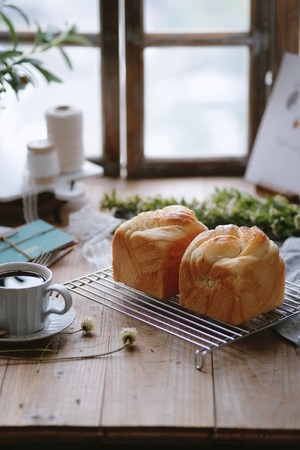面包-烘焙-美食-清新-咖啡 图片素材