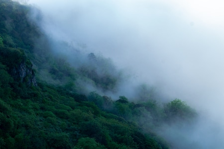 云海-西岭雪山-风景-风光-自然 图片素材