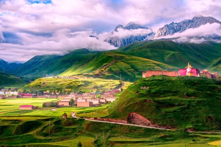艺术风光-风光-美景-旅行-山谷 图片素材