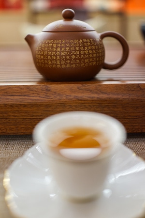 休闲-茶馆-品茶-茶艺-退休 图片素材