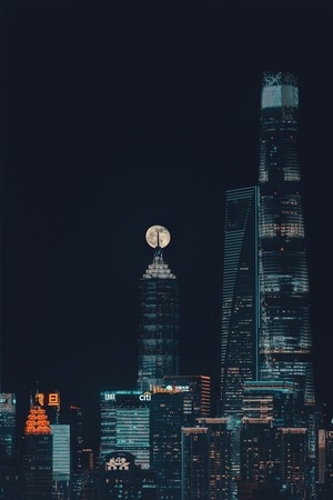 上海-夜景-魔都-建筑-看你的城市 图片素材