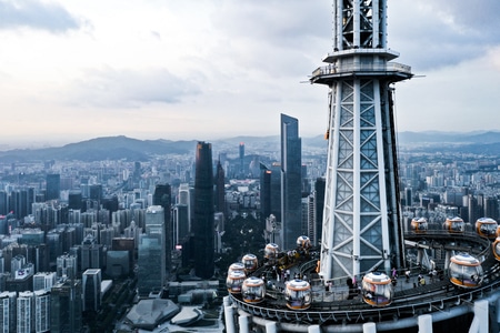 广州市-尘世烟火-城市秘境-城市风光-城市色彩 图片素材