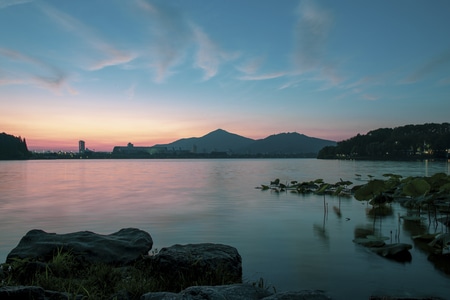 玄武湖-南京-清晨-湖-玄武湖 图片素材