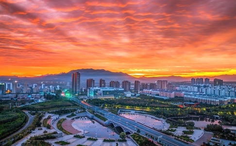看你的城市-五莲-日照-城市-风光 图片素材