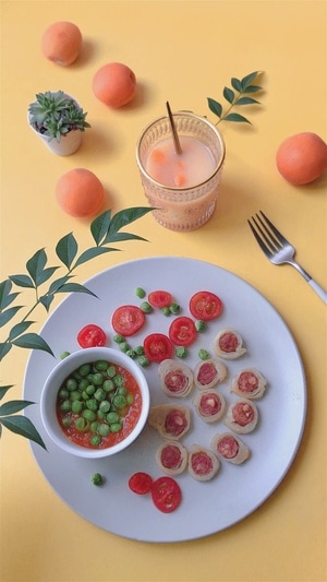 食物-我要上封面-iphone7p-宅家美食-生活里的仪式感 图片素材