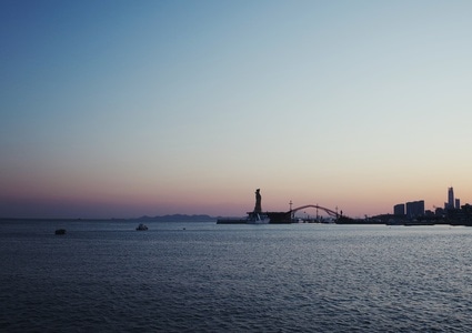 工作室-青岛-春-大海-大海 图片素材
