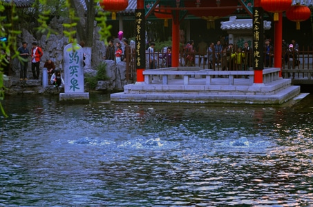 纪实-人文-风景-城市-趵突泉 图片素材