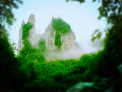 绿色地球-自然-张家界-抓拍-山 图片素材