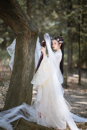 成都约拍-汉服写真-汉服摄影-古风-人像 图片素材