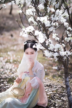 成都约拍-写真-汉服-古风-美女 图片素材