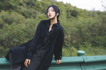 深夜摄影教室-人像-色彩-自然-女孩 图片素材