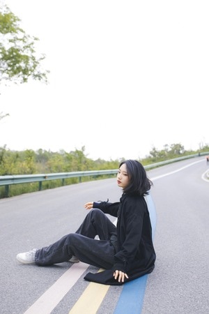 深夜摄影教室-人像-色彩-自然-女孩 图片素材