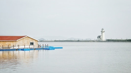 灯塔-海边-大海-堤坝-建筑 图片素材