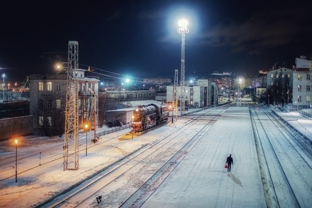 你好2020-俄罗斯-城市-火车站-火车站 图片素材