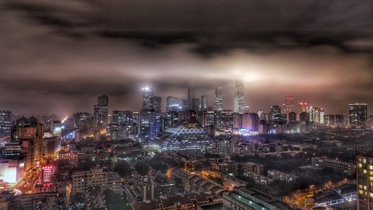 北京-cbd-城市-建筑-城市风光 图片素材