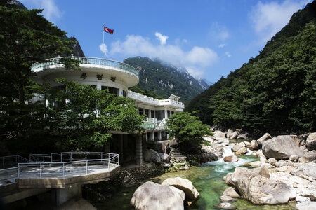 旅行-朝鲜-风光-金刚山-风景 图片素材