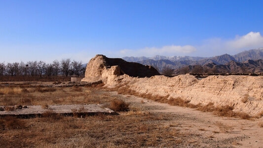 历史-古墓-风光-风景-西夏王陵 图片素材