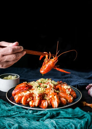 小龙虾-美食-夏天-生活-食物 图片素材