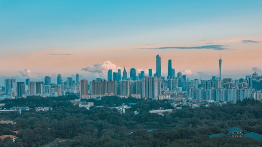 风光-城市-广州-光影-建筑 图片素材