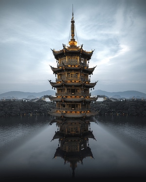 桂林-我要上封面-风光-城市-塔 图片素材
