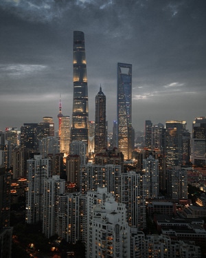 上海-风光-城市-年味-建筑 图片素材