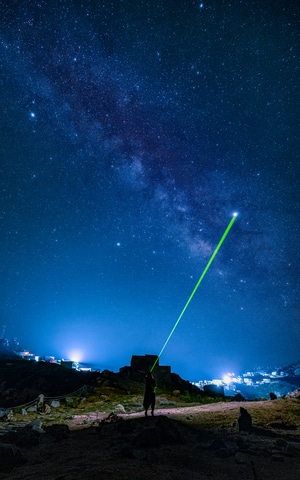 尘世烟火-我的六月-夜色-银河-星星 图片素材