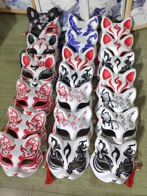 手绘面具-最美口罩照-手绘-绘画-插画 图片素材