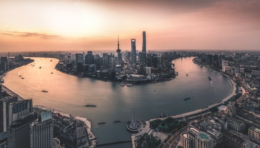 城市天际线-我要上封面-风光-上海-城市 图片素材