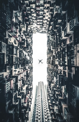 城市-建筑-居民楼-香港-大厦 图片素材