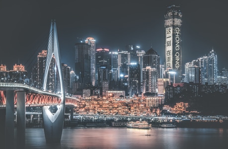 城市-重庆-洪崖洞-景点-建筑 图片素材