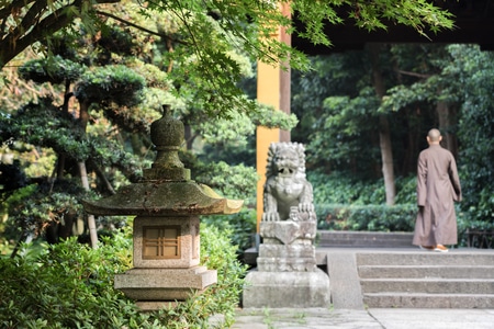 僧人-旅游-禅意-古风-寺院 图片素材