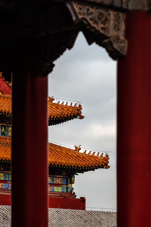 北京-古建筑-故宫-紫禁城-建筑结构 图片素材