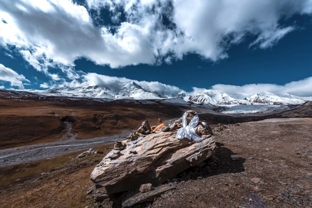 阿里玛卿-甘南藏族-甘南-风景-风光 图片素材